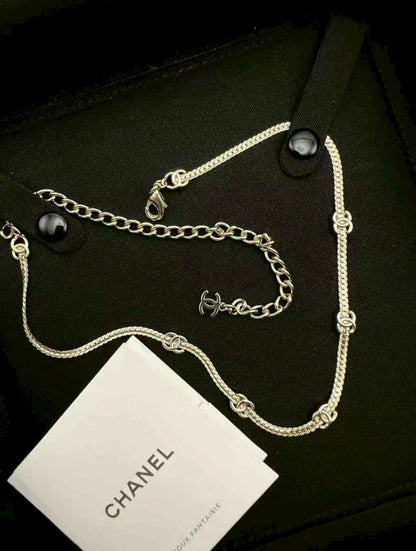 Chanel | 五花項鍊 金色