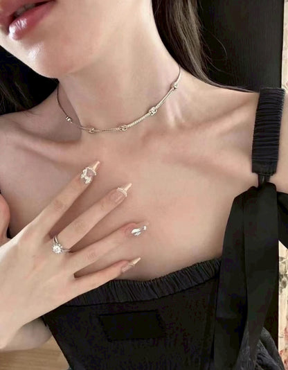 Chanel | 五花項鍊 金色