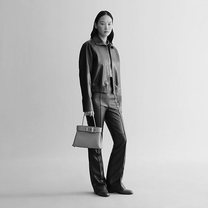 Hermès | Medor Clous 大象灰 銀釦