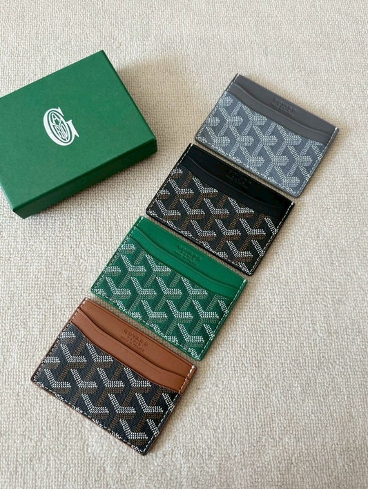 Goyard | 卡片夾 黑色／綠色／灰色／棕色
