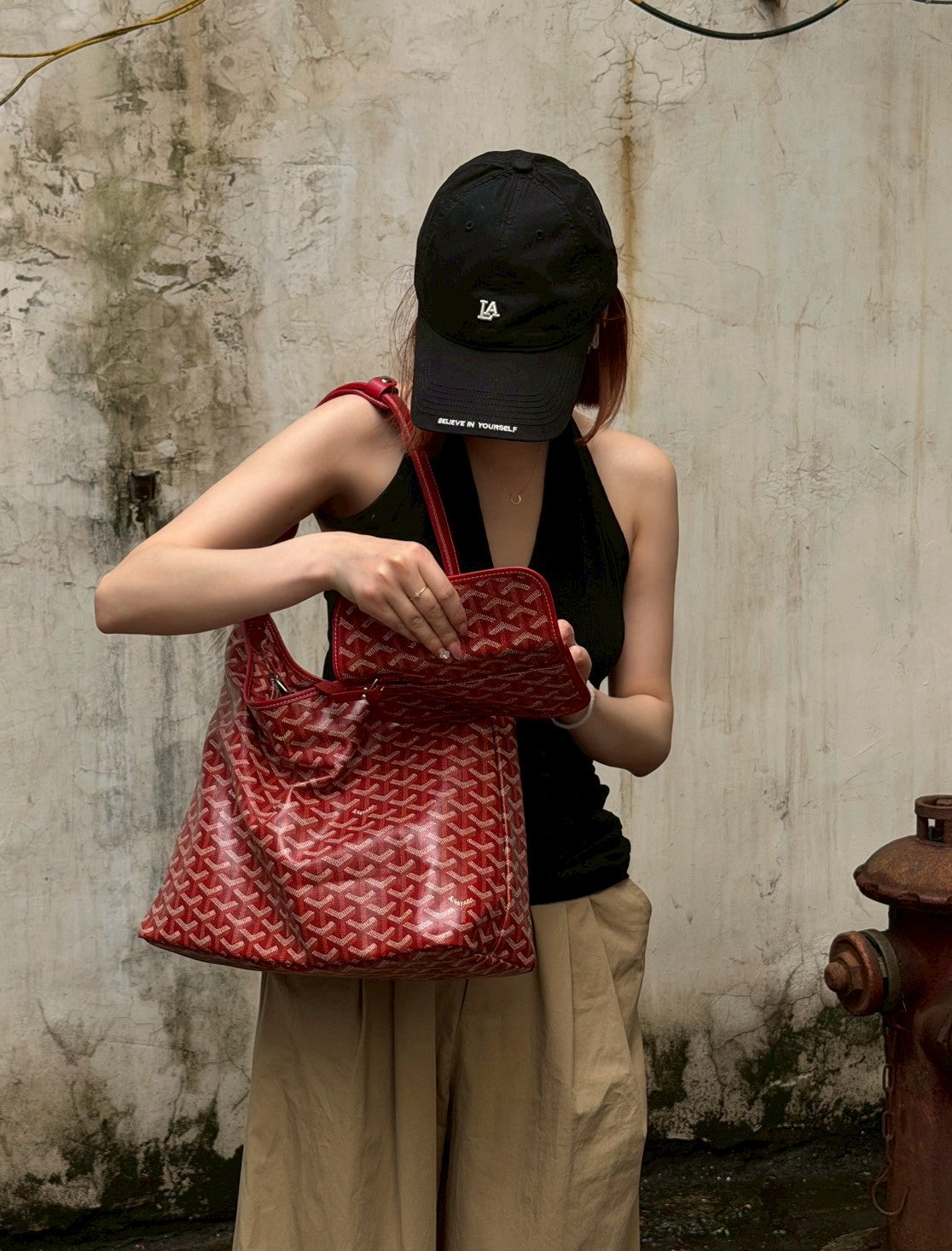 Goyard | Hobo 紅色