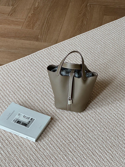Hermès | Picotin 18 大象灰 銀釦