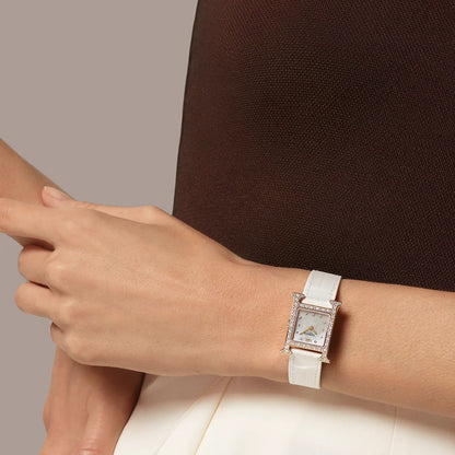 Hermès | Heure H腕錶 奶油白 小號