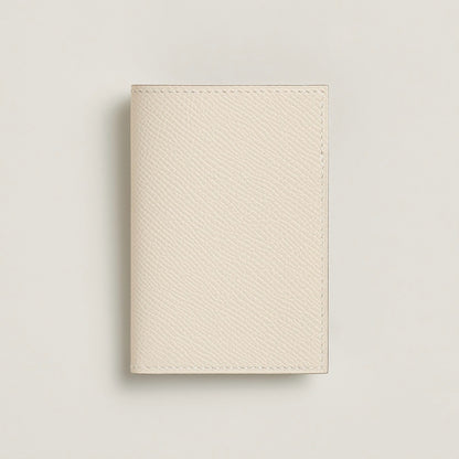 Hermès | Doado Card Holder 奶昔白 × 大地色