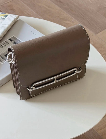 Hermès | Mini Roulis 大象灰 銀釦