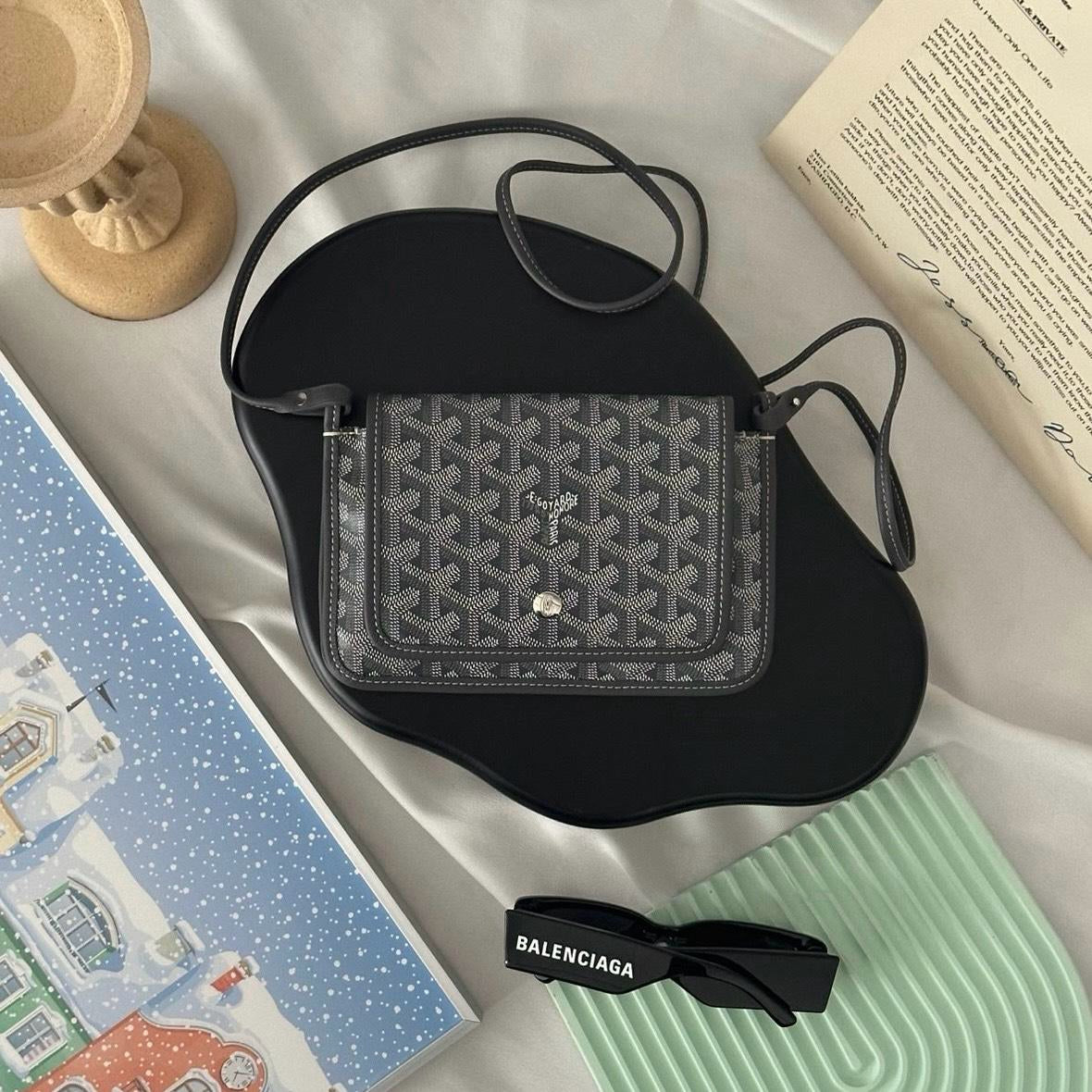 Goyard | 信封包 灰色 / 綠色