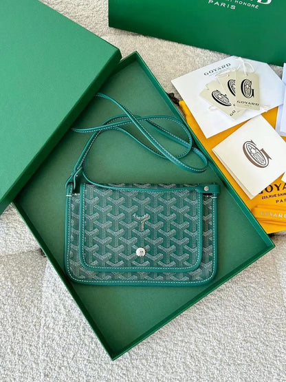 Goyard | 信封包 灰色 / 綠色