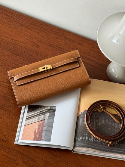 Hermès | Kelly To Go 金棕色 金釦