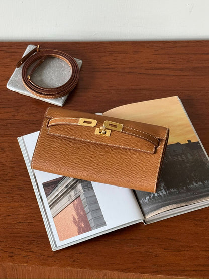 Hermès | Kelly To Go 金棕色 金釦