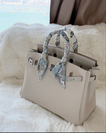 Hermès | Birkin 30 奶昔白 銀釦