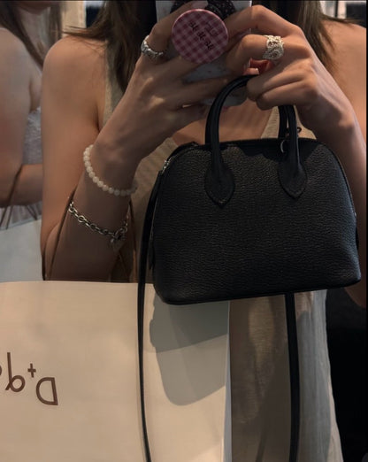 Hermès | Mini Bolide 黑色 銀釦