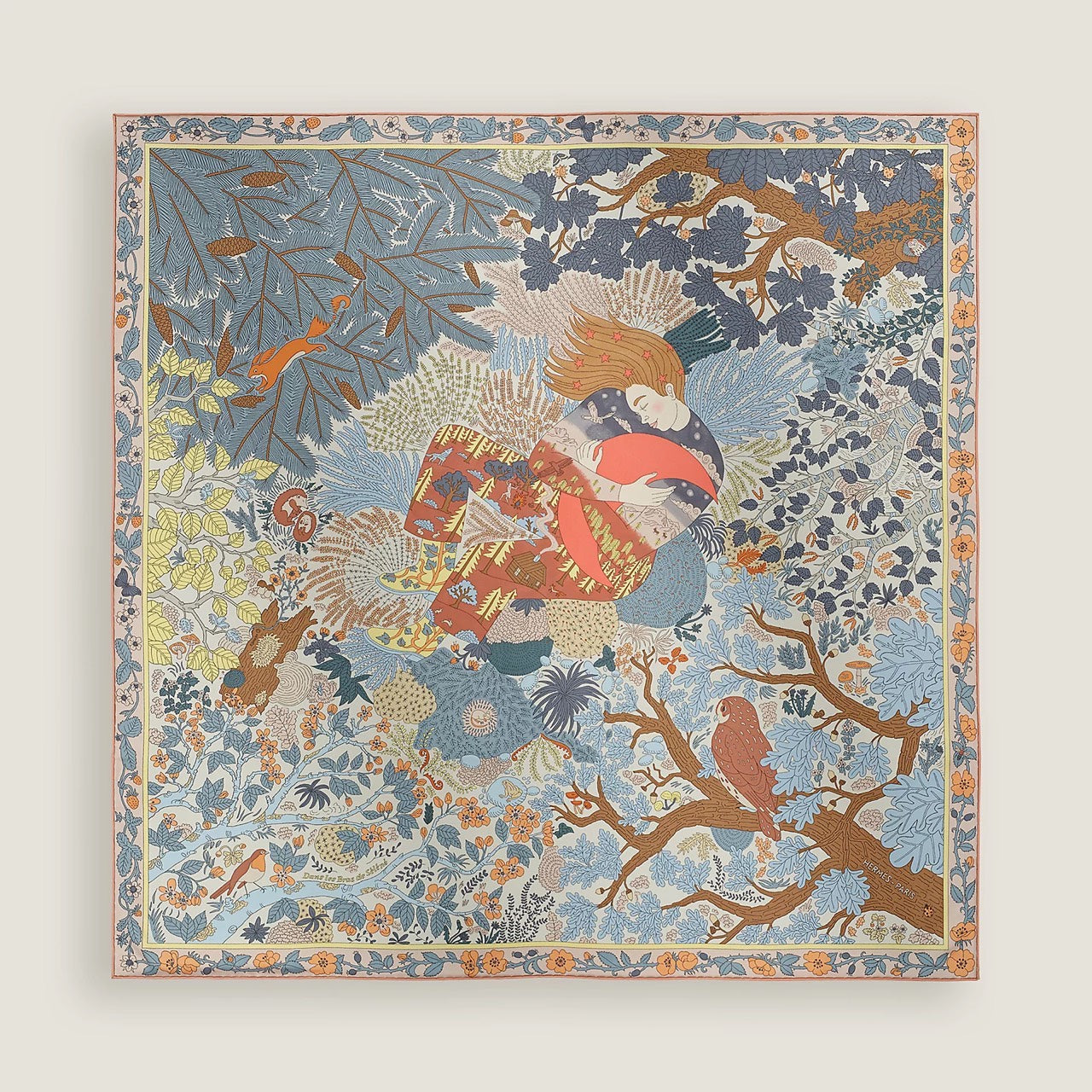 Hermès | 絲巾90 Dans Les Bras De Selene 月神之懷