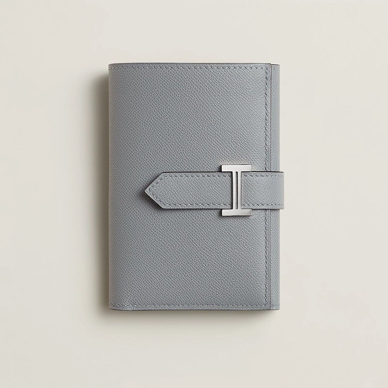 Hermès | Bearn 短夾 木偶灰 銀釦
