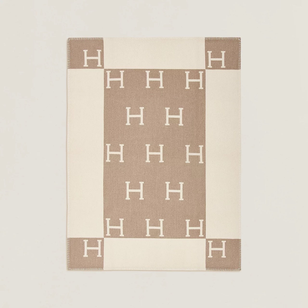 Hermès | Avalon Enfant 嬰兒毛毯 栗子色