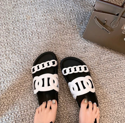 Hermès | Extra 涼鞋 白色