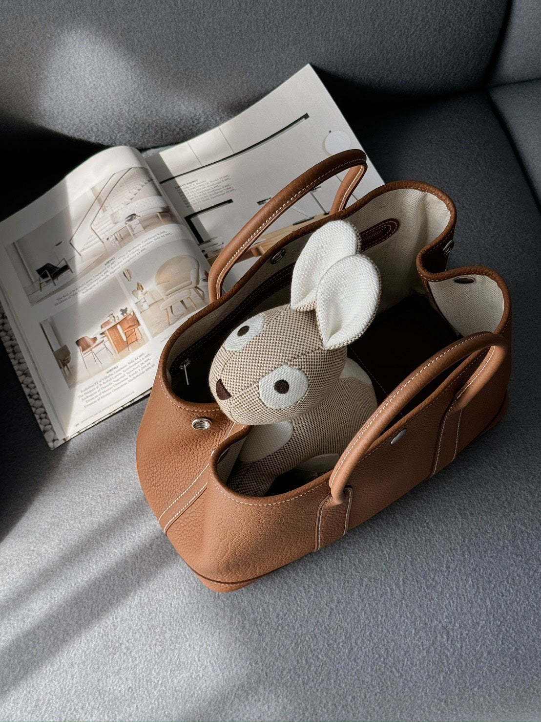 Hermès | Garden Party 30 金棕色 全皮