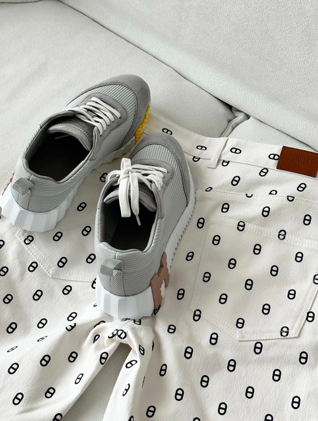Hermès | Bouncing 運動鞋 灰色