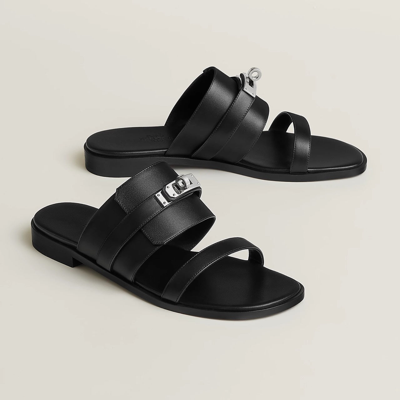Hermès | Nina 涼鞋 黑色