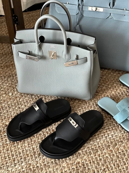 Hermès | Empire 涼鞋 黑色