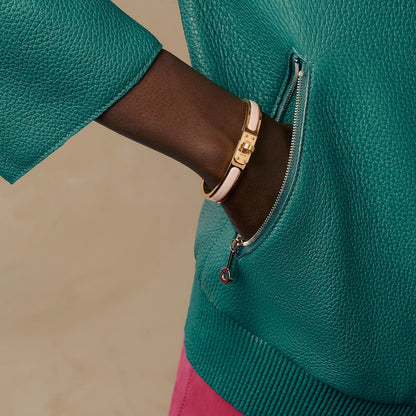 Hermès | Mini Clic Kelly手環 玫瑰金 x 氣泡綠 / 玫瑰金 x 純玫瑰色 / 玫瑰金 x 栗子色 / 銀色 x 黑色