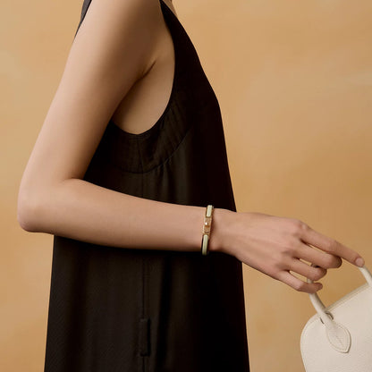 Hermès | Mini Clic Kelly手環 玫瑰金 x 氣泡綠 / 玫瑰金 x 純玫瑰色 / 玫瑰金 x 栗子色 / 銀色 x 黑色