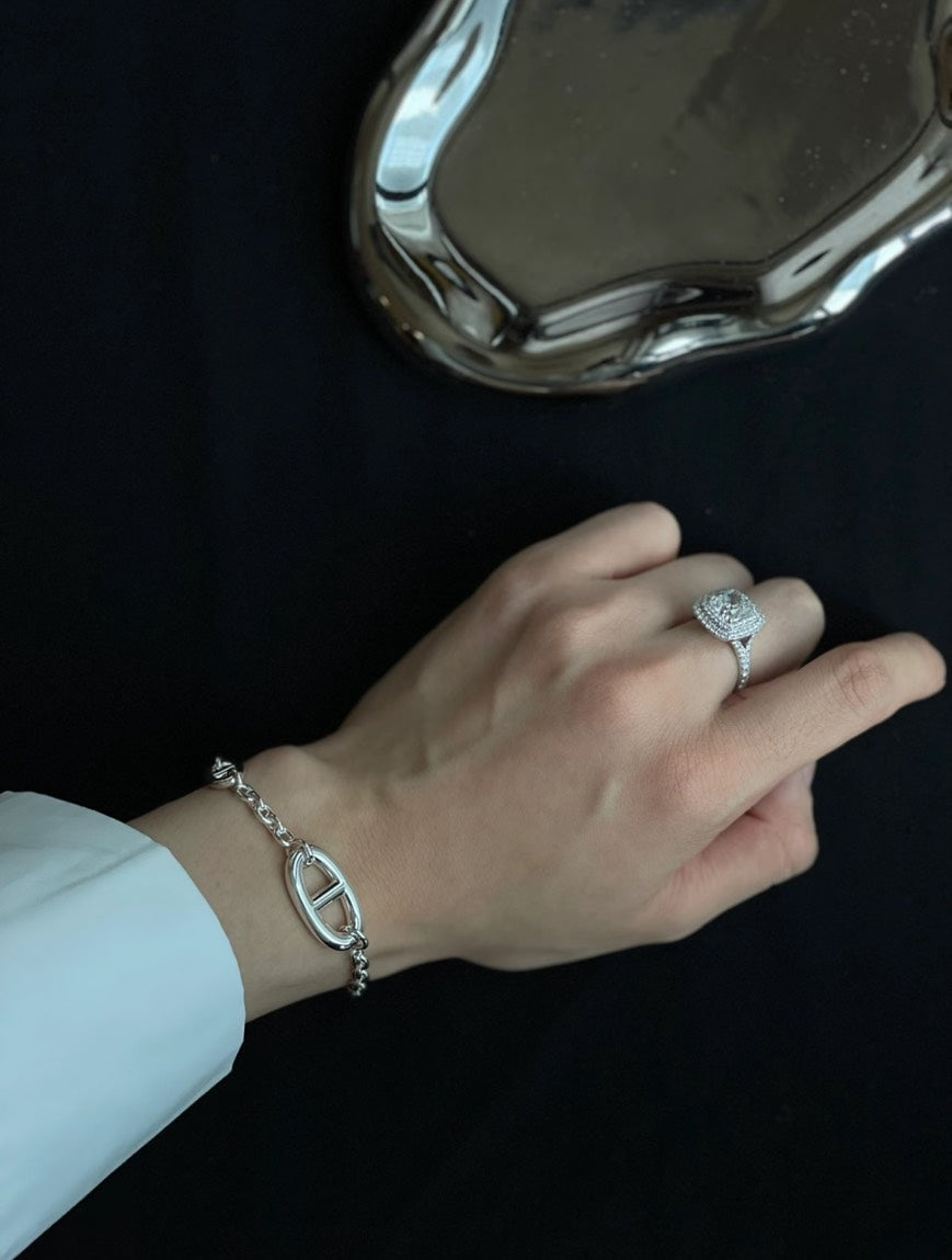 Hermès | Farandole 手鍊 銀色