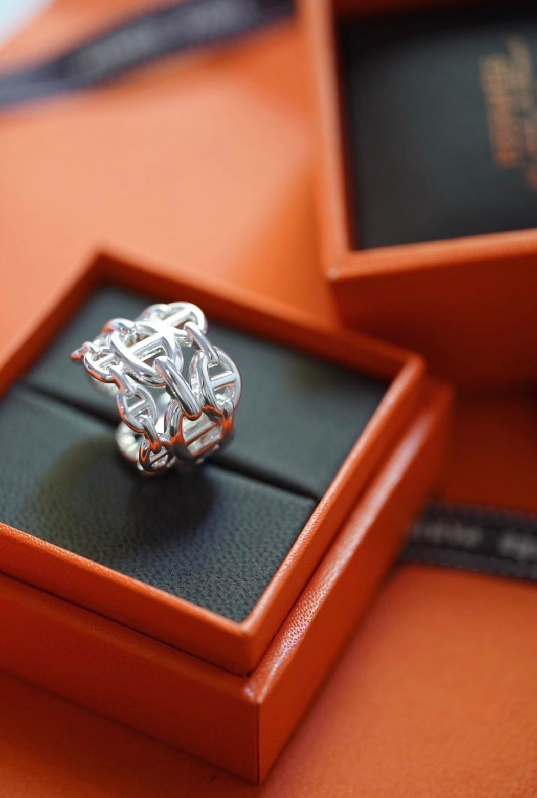 Hermès | 三環豬鼻戒指