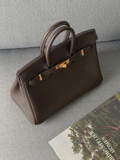 Hermès | Birkin 25 棗棕色 T3 Bai Brun 金釦