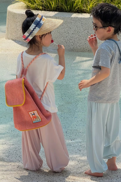 Hermès | 動物部落後背包 繽紛紅