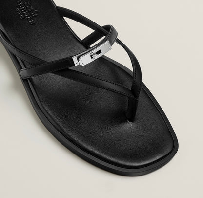 Hermès | Miss 拖鞋 黑色