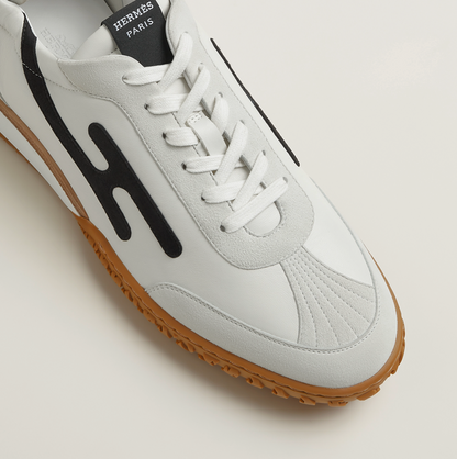 Hermès | Jet Sneaker 男士德訓鞋 白色 x 黑色